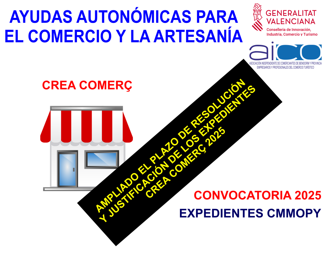 APLAZADAS LAS RESOLUCIONES CREA COMERÇ 2025